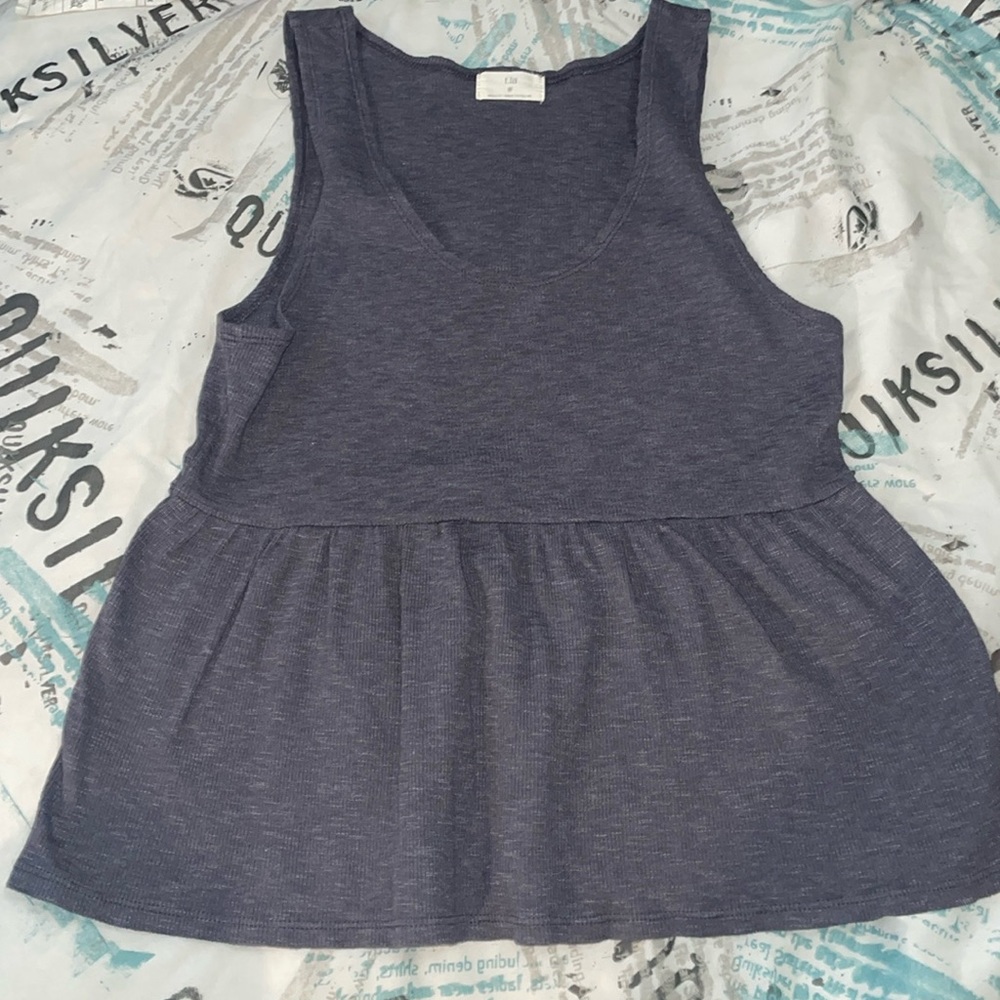 Women's gray Tank Top